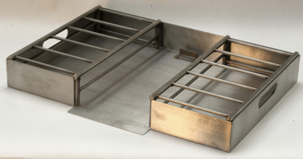 Bac en inox de récupération 12L